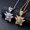 Iced Out Gengar Pendant